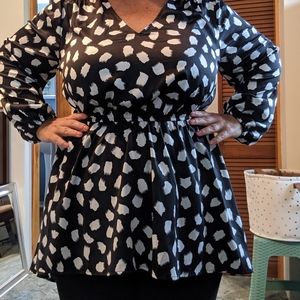 Lane Bryant BeautiCurve blouse